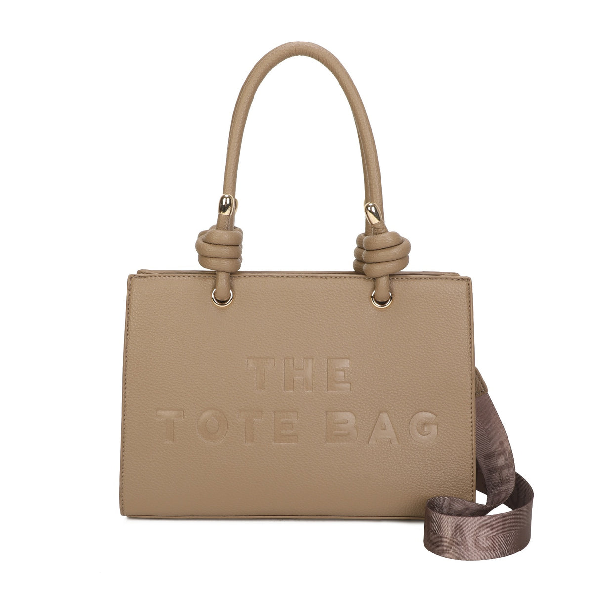 Large Knotted Handle Tote Bag - 6 Colours