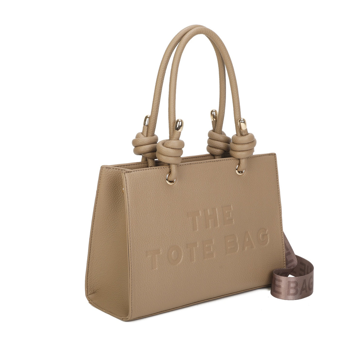 Large Knotted Handle Tote Bag - 6 Colours
