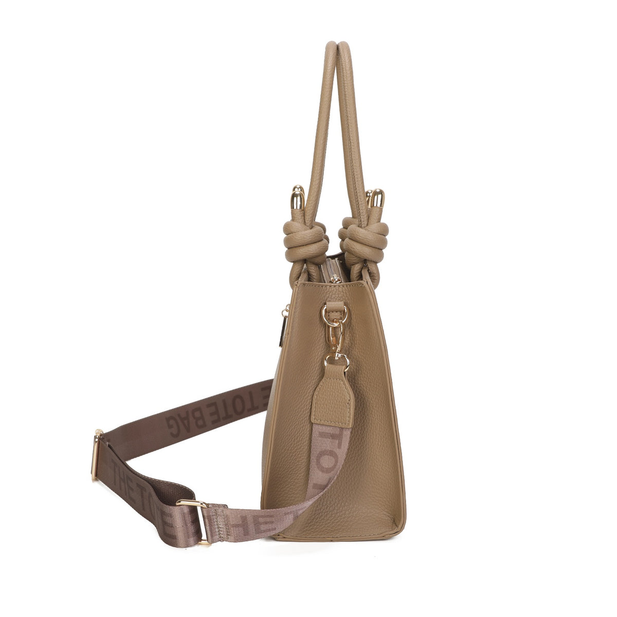 Large Knotted Handle Tote Bag - 6 Colours