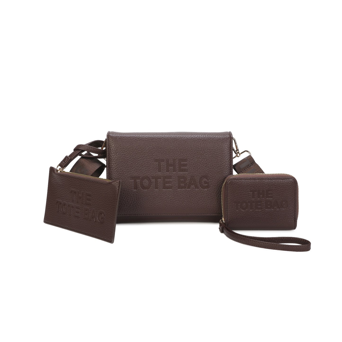 Tote 3 in 1 bag and purse set