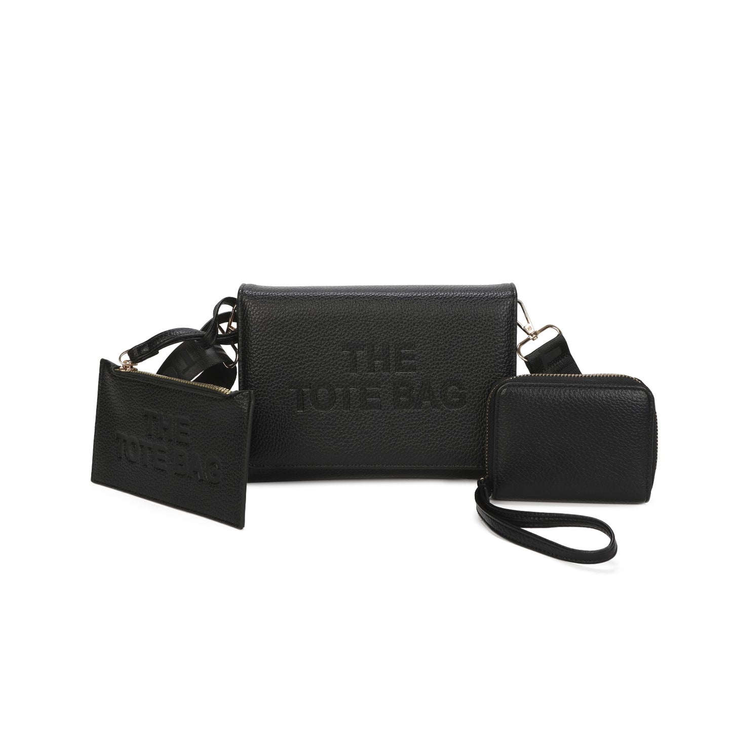Tote 3 in 1 bag and purse set