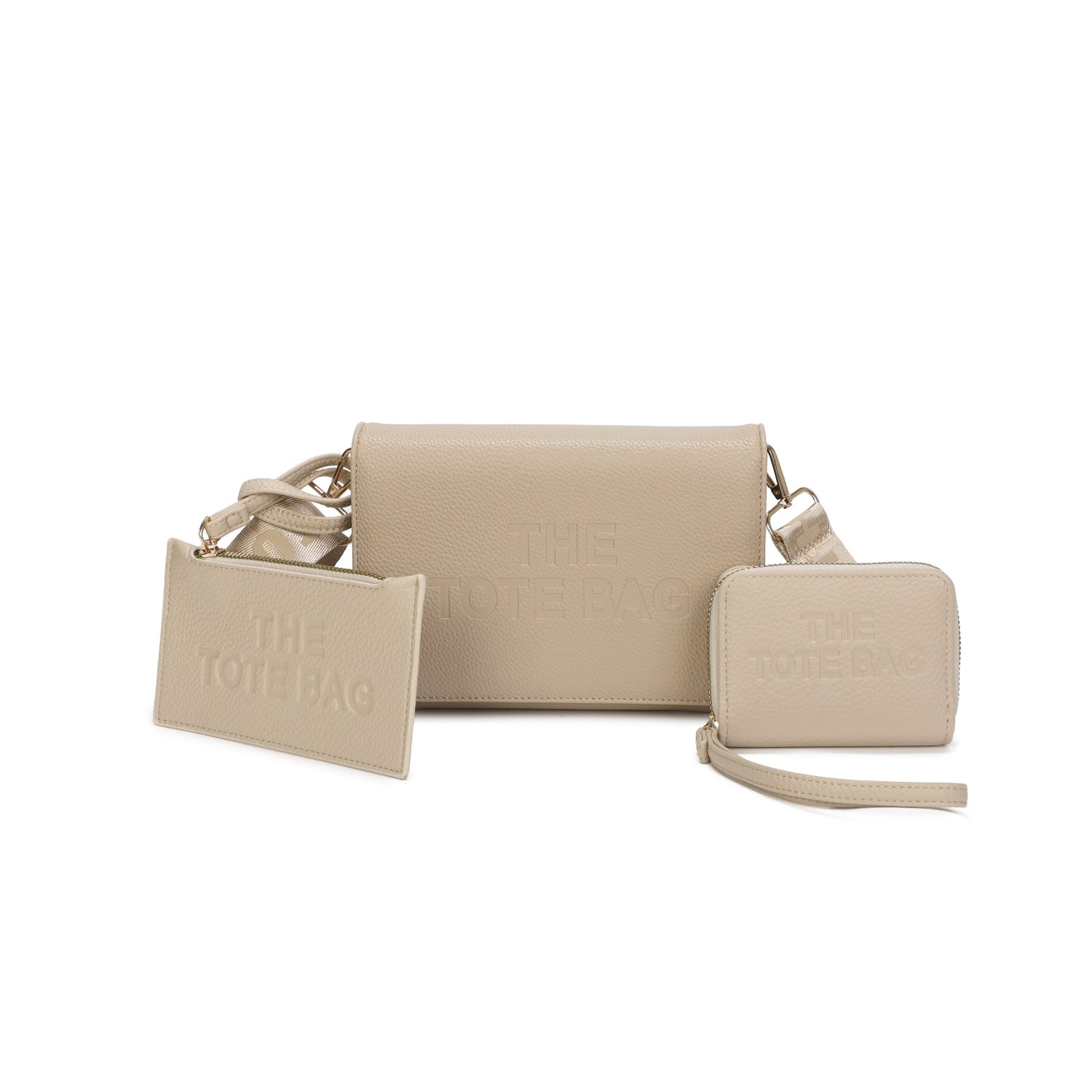Tote 3 in 1 bag and purse set