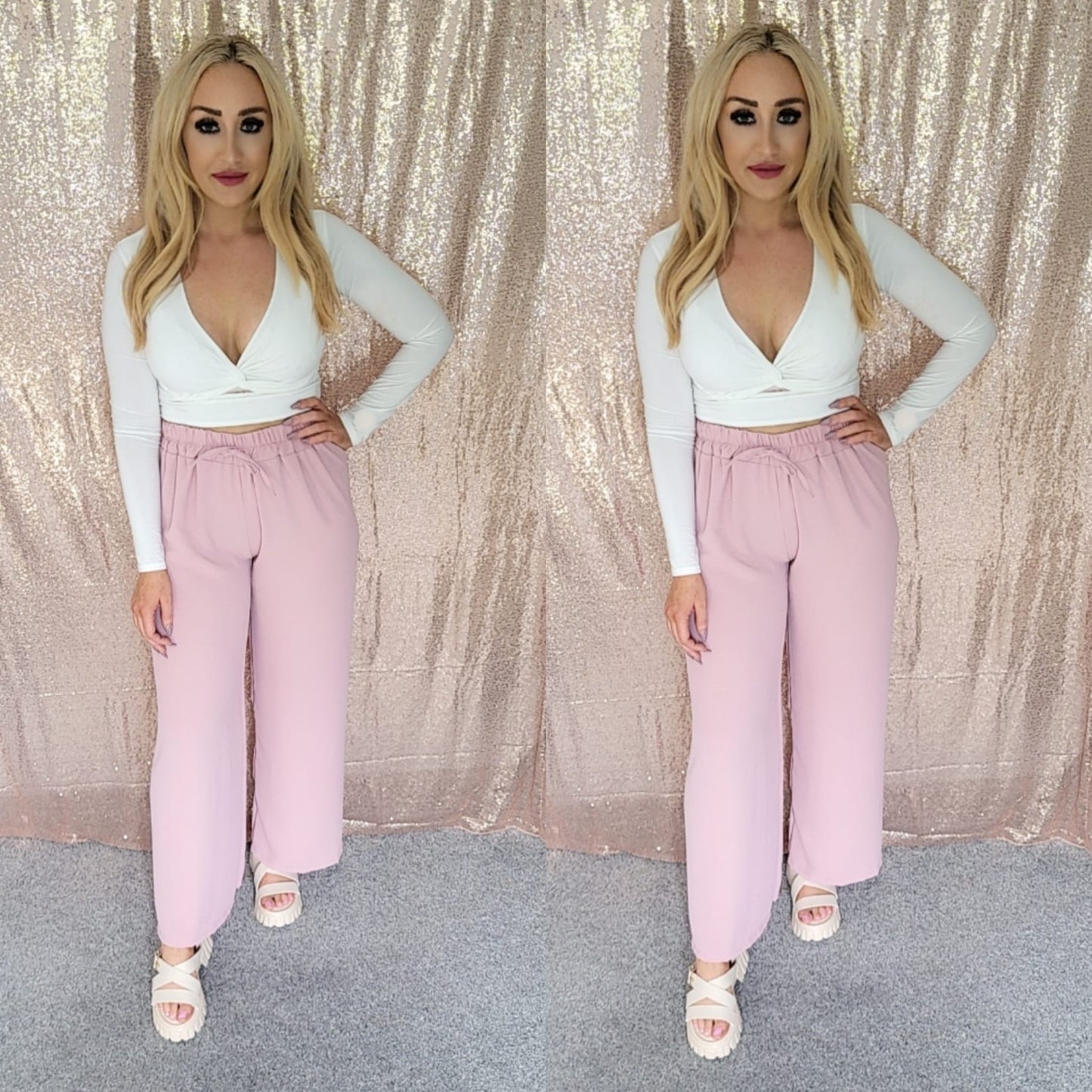 Abbie Palazzo Trouser- 8 Colours