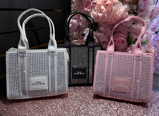 Diamanté Tote Bag - 3 Colours