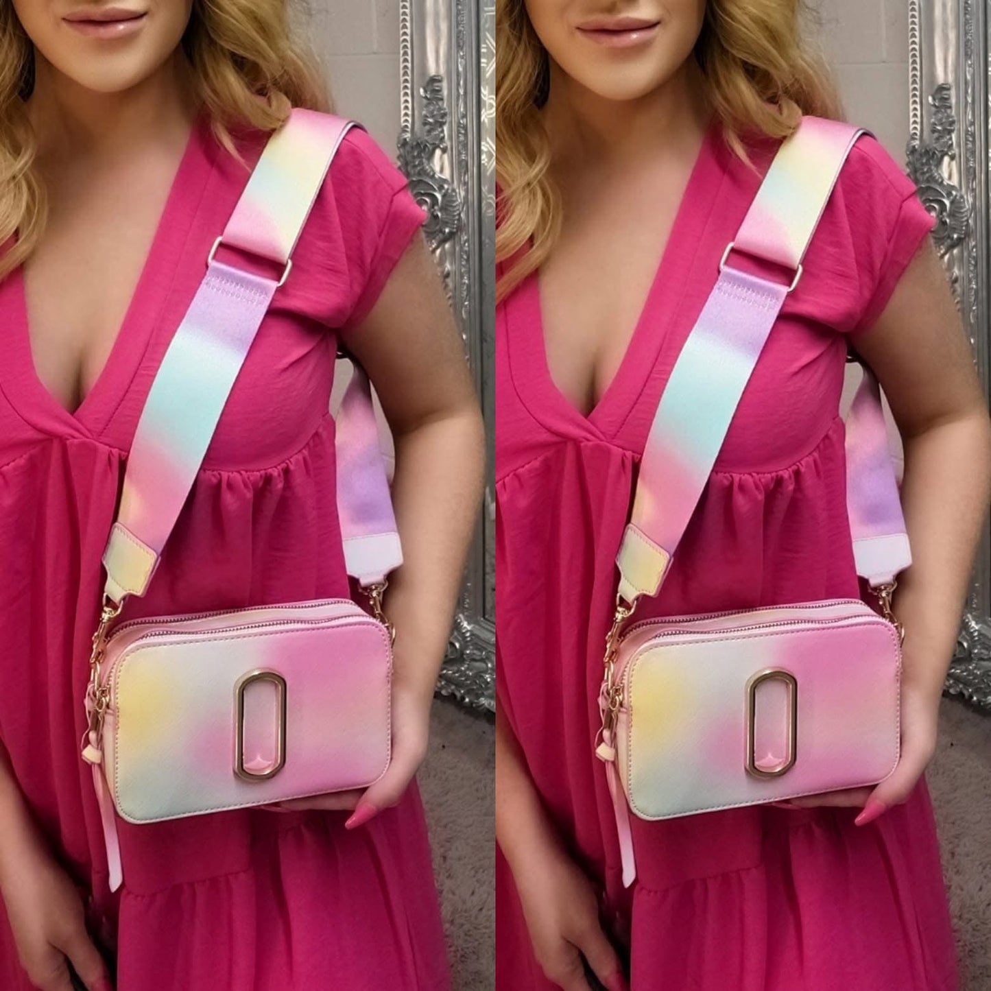 Rainbow Box Bag