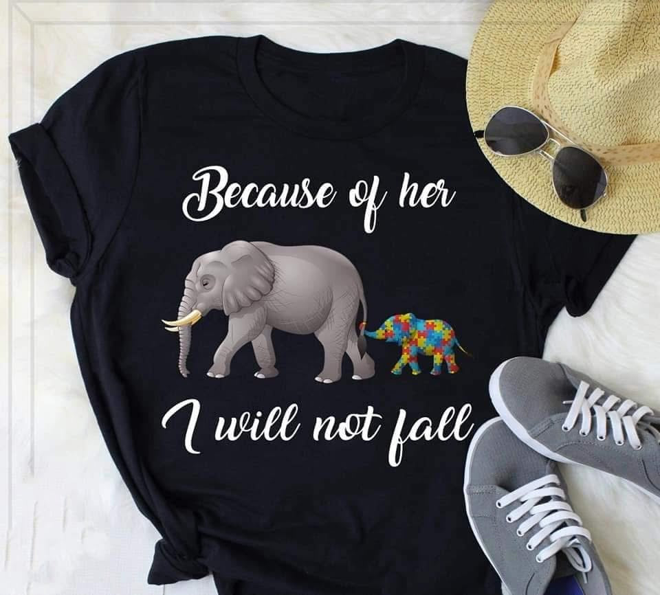 Kids Because of her Tee -2 Colours