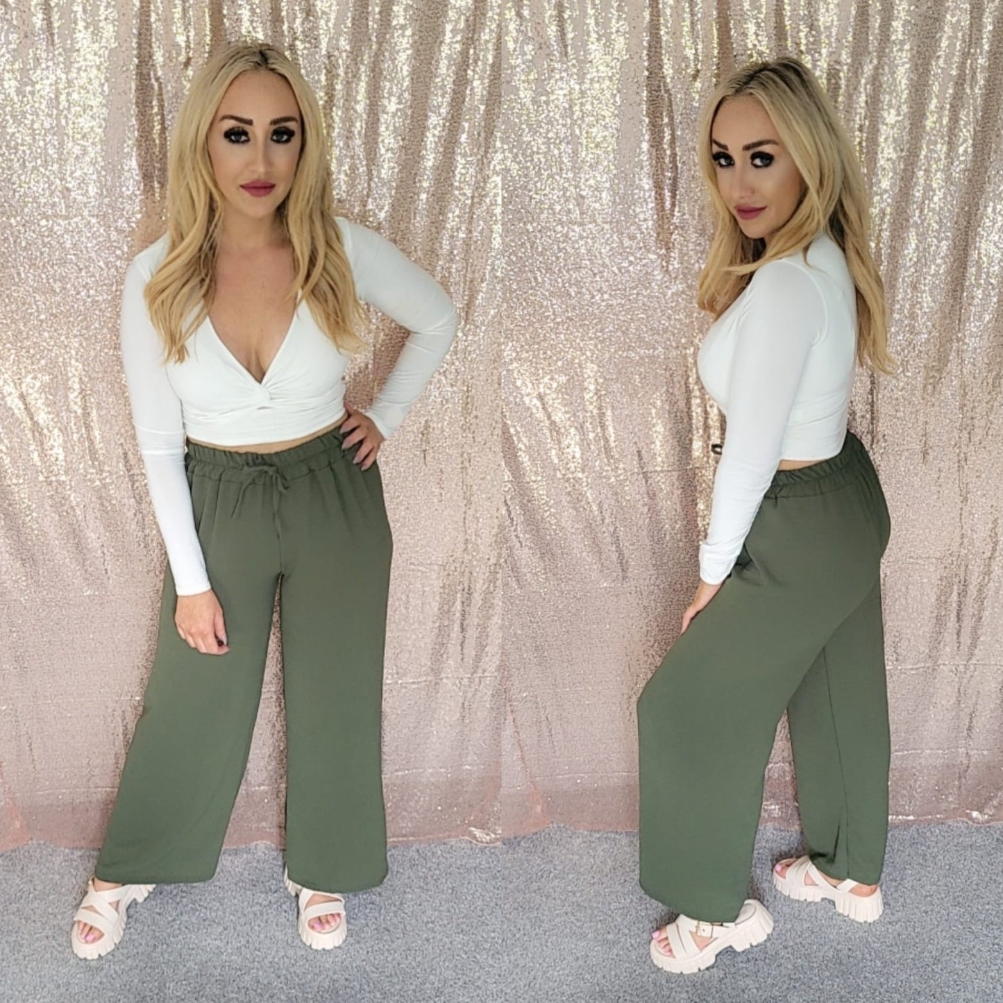 Abbie Palazzo Trouser- 8 Colours