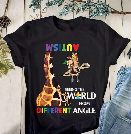 Kids see the world from a Different Angle Tee- 2 Colours