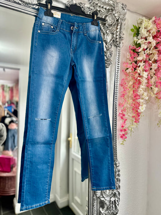 Girls Ripped Jeans
