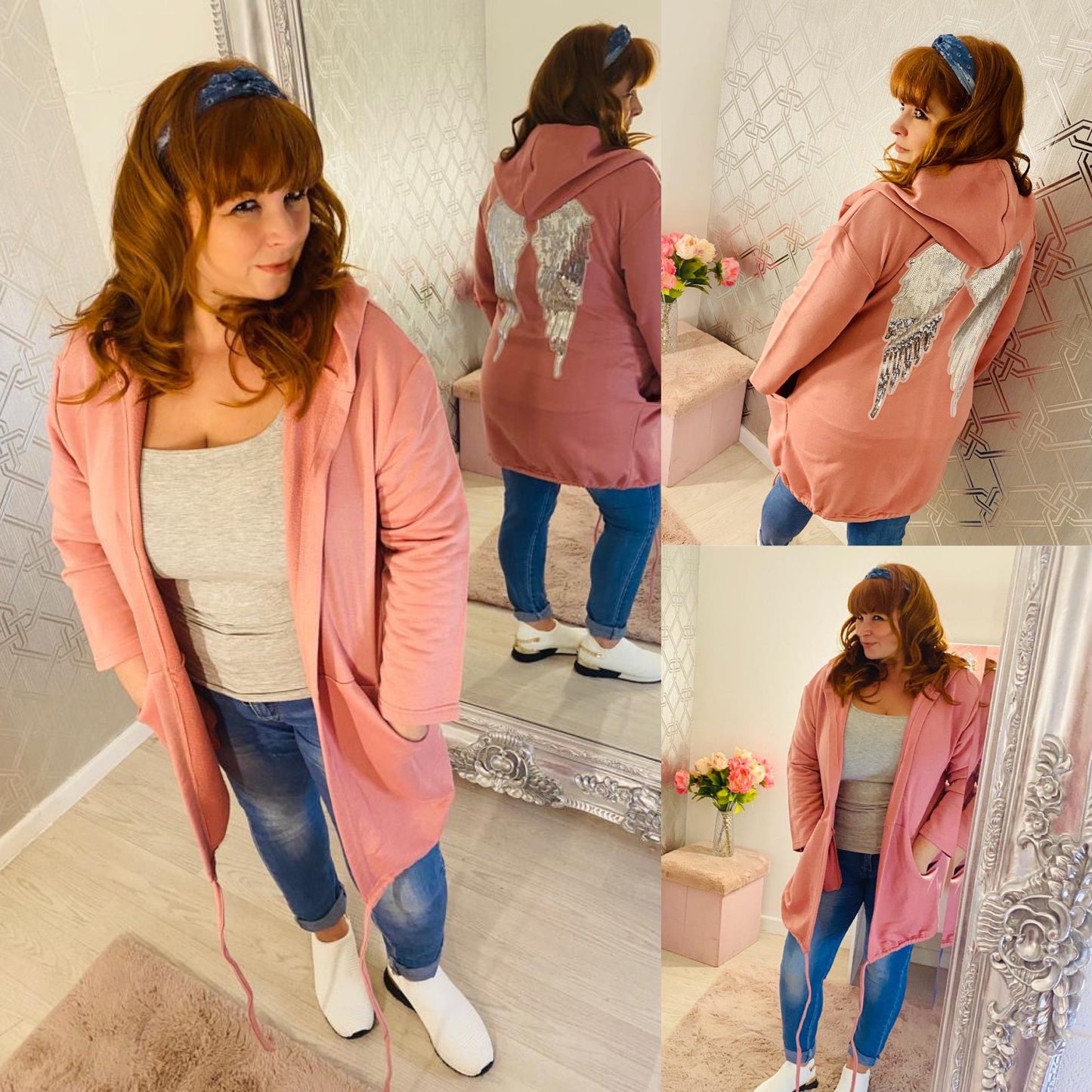 Sequin Wing Jacket - 2 Colours