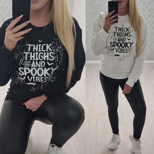 Spooky Vibes Sweater - 2 Colours