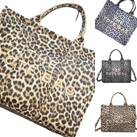Animal Print  Tote Bag - 2 Colours