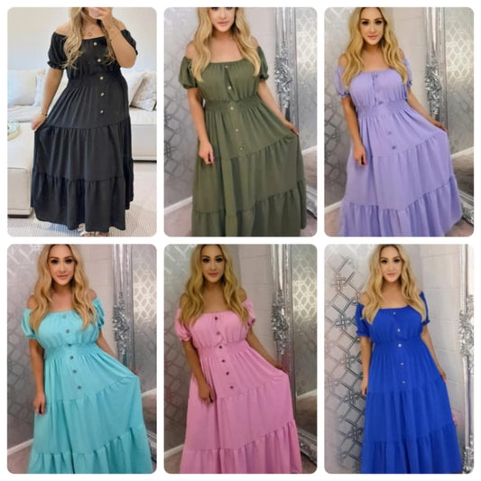 Maxi dress -6 Colours
