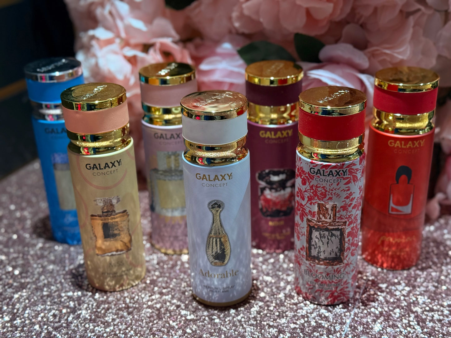 New Galaxy Concept Sprays - 7 scents