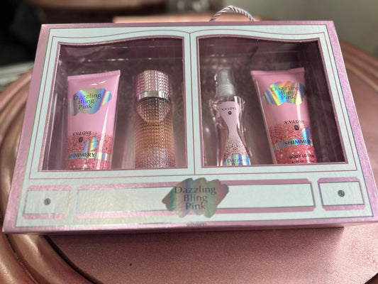 Dazzling Bling Pink Gift Set