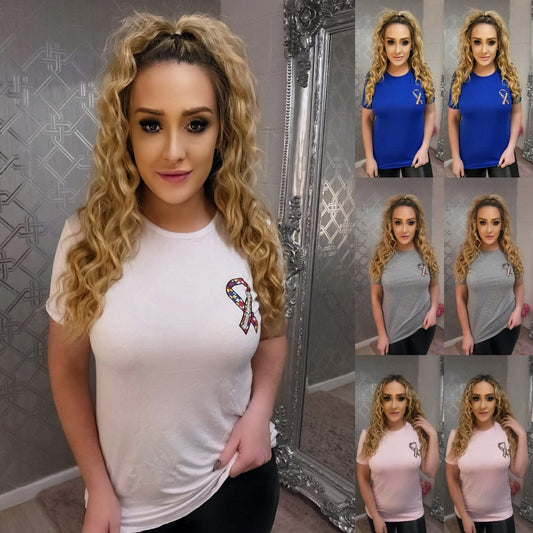 Kids Signature Ribbon Tee - 6 Colours