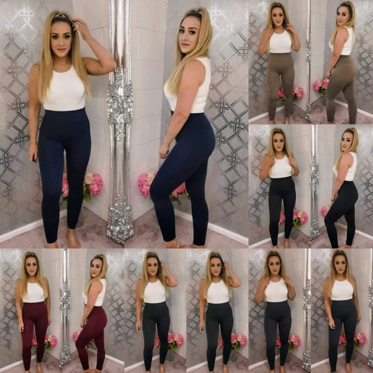 Fleece Lined Leggings - 6 Colours