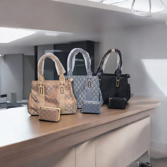 Chantelle Bag & Purse Sets - 3 Colours