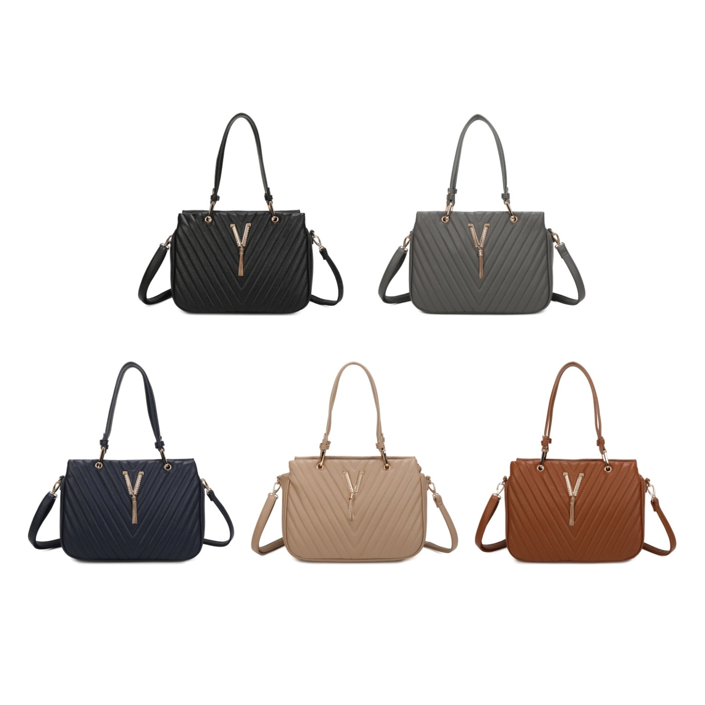 Luna Handbag & Purse set - 5 Colours