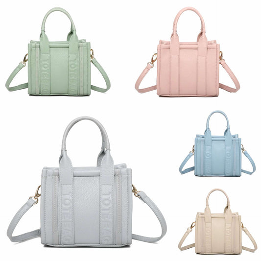 Pastel Mini Tote Bag - 5 Colours