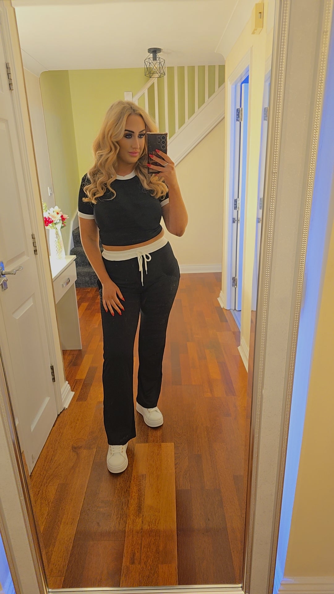 Rebecca co ord set - Black