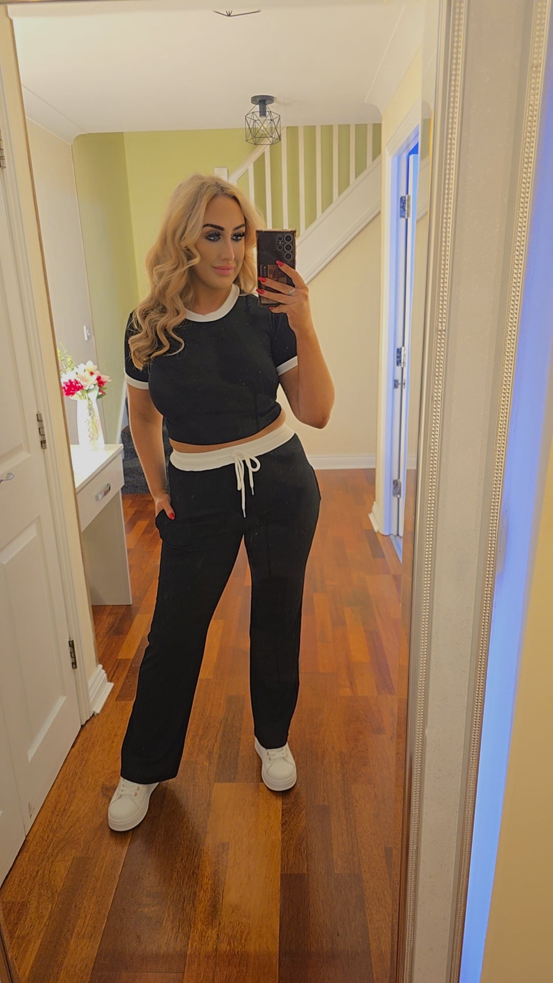 Rebecca co ord set - Black