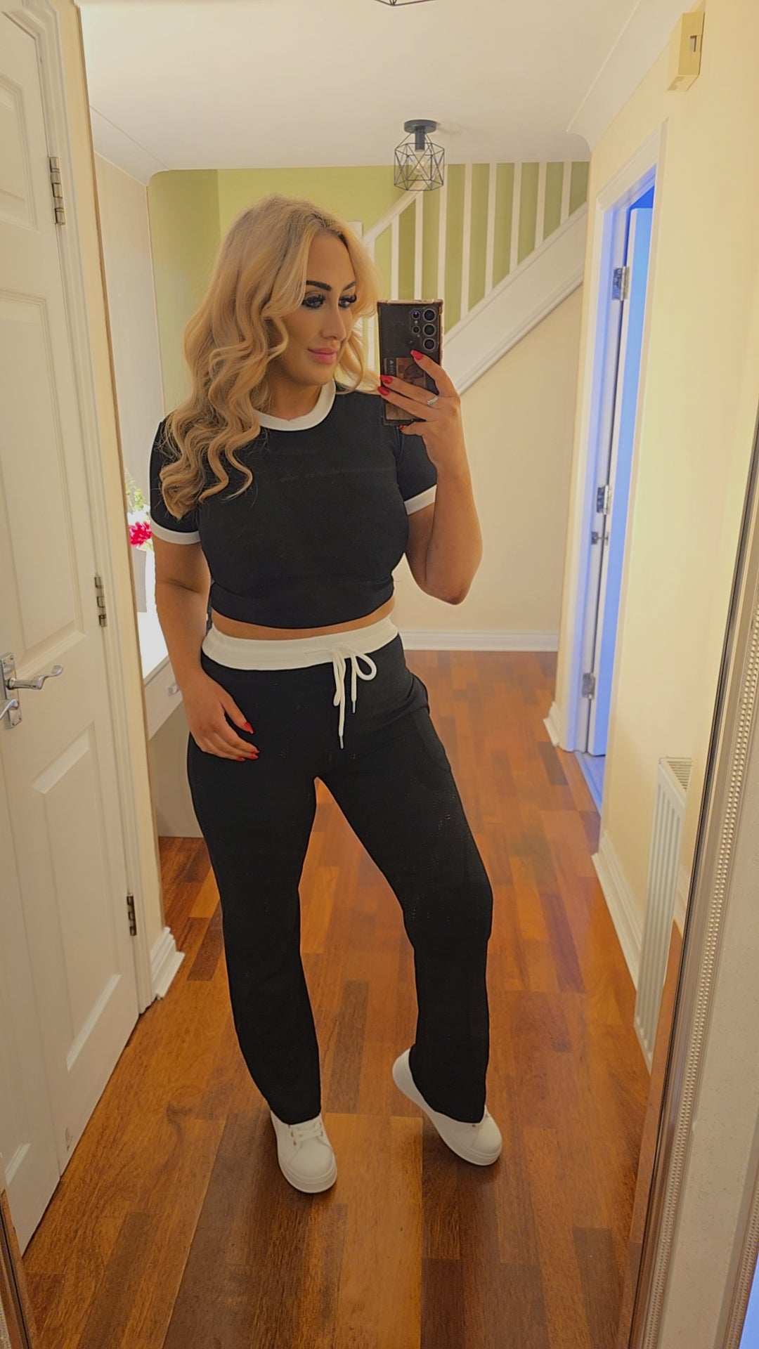 Rebecca co ord set - Black