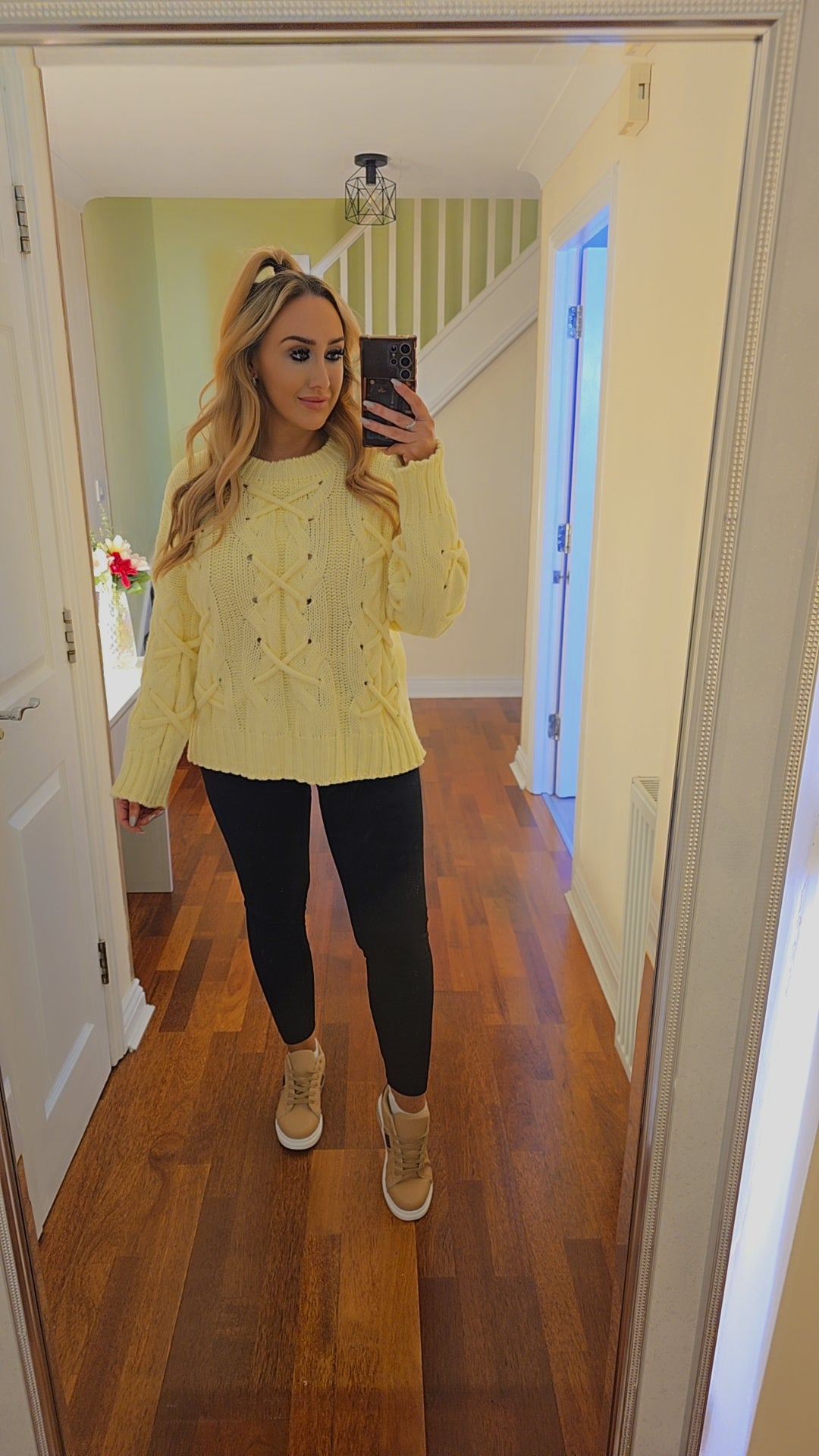 Madison Knitted Jumper - Yellow