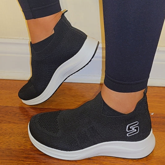 Stacie Sock trainers - Black