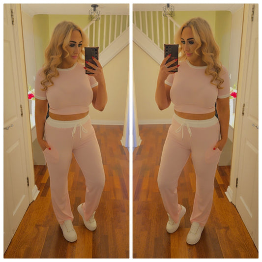 Rebecca co ord set - Pink
