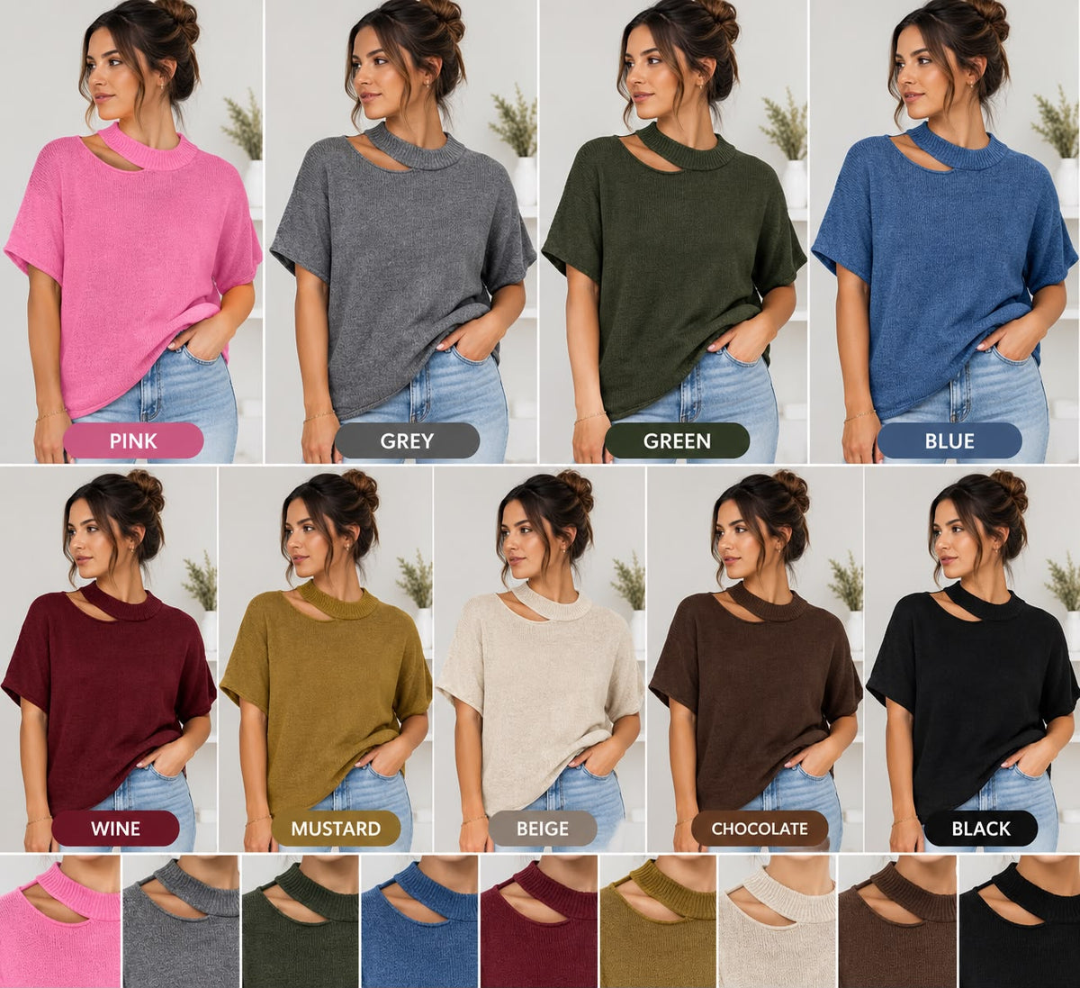 Tia Soft Knit Jumper - 9 Colours