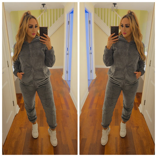 Teddy lounge suit - Grey