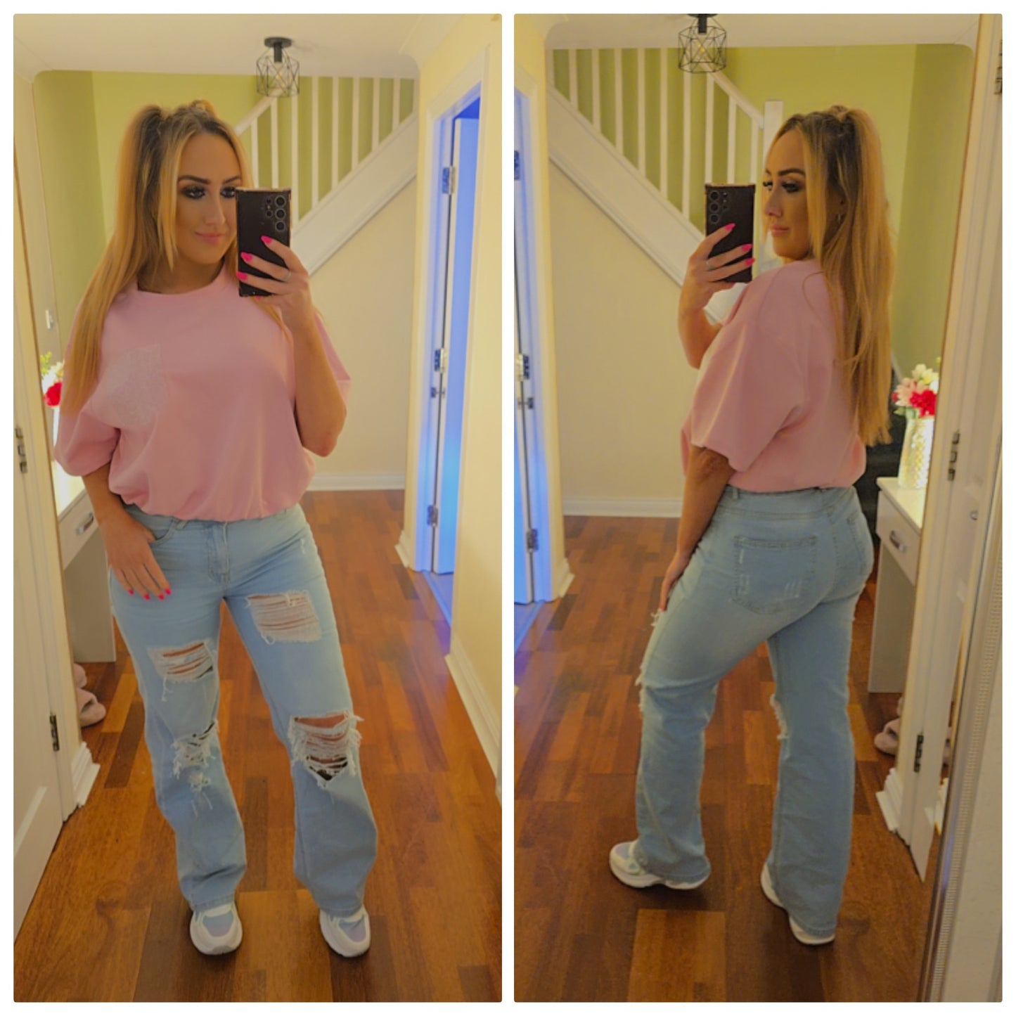 Chantelle Crop Top - Pink