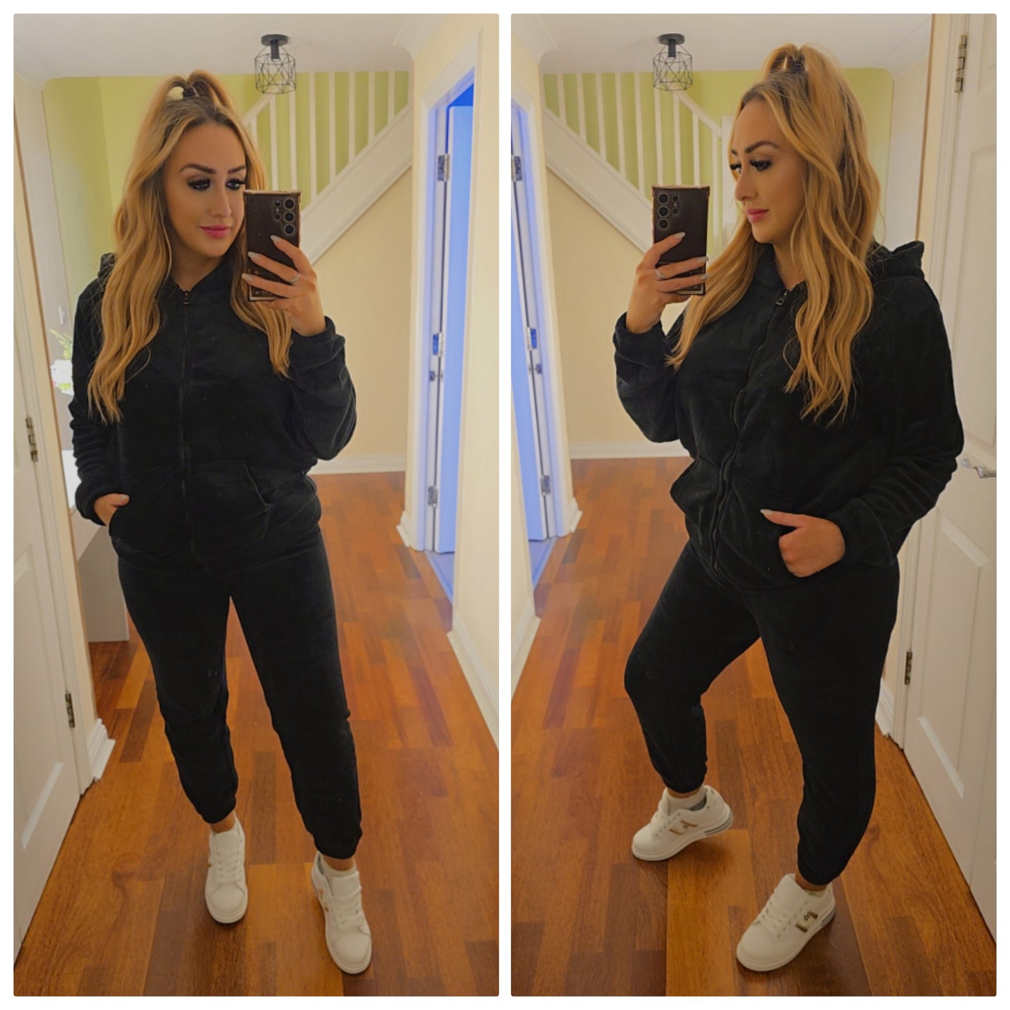 Teddy lounge suit - Black