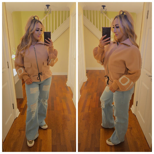 Indigo Love Jacket - Pink