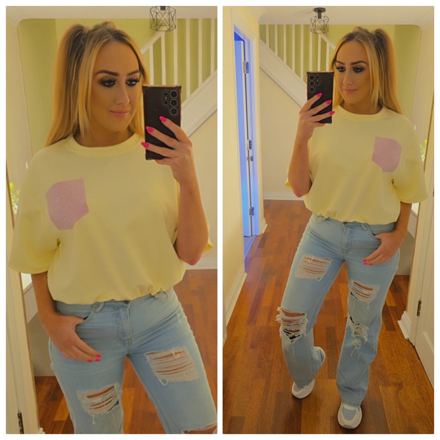Chantelle Crop Top - Yellow