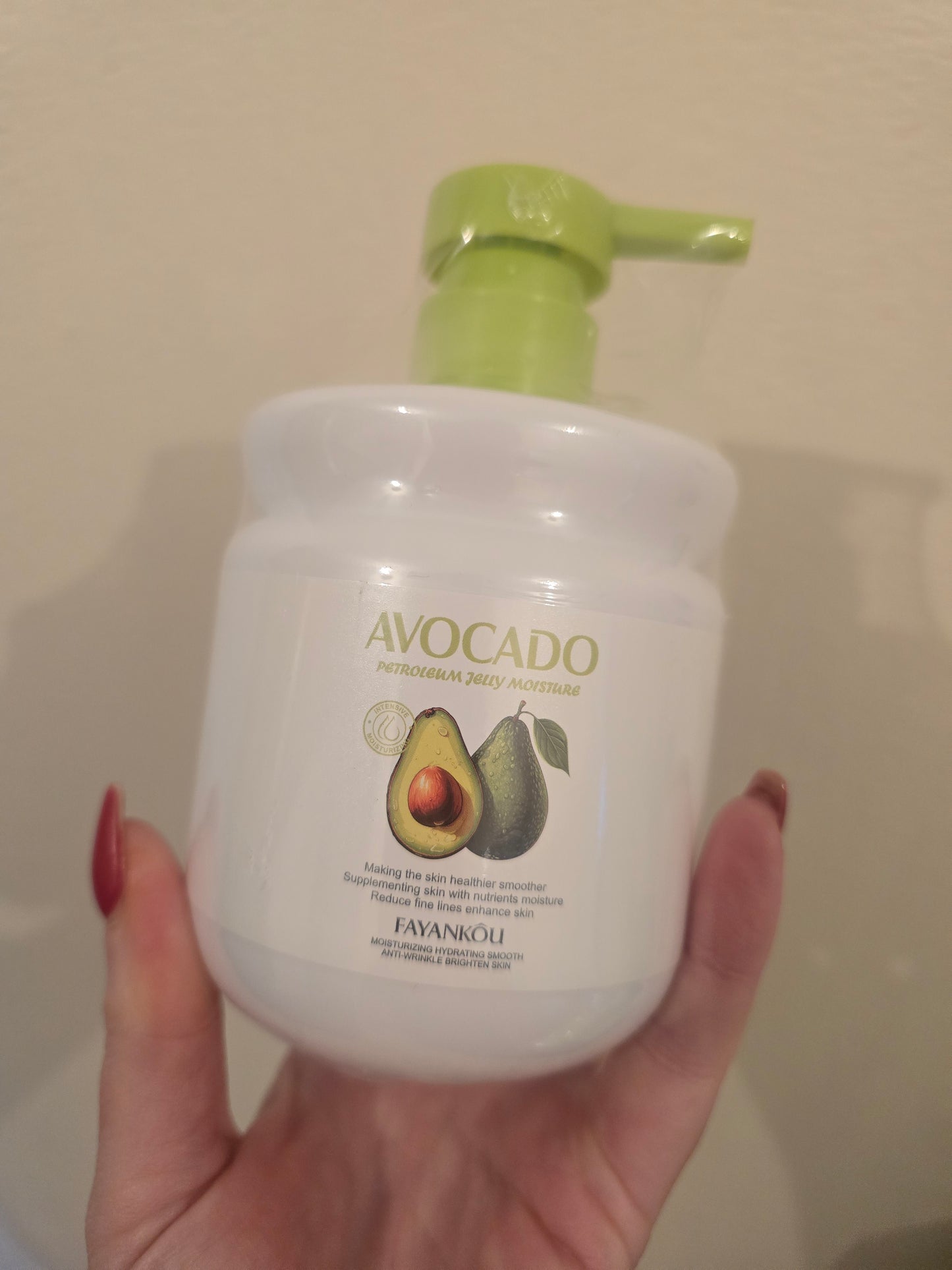 Avocado skin care set