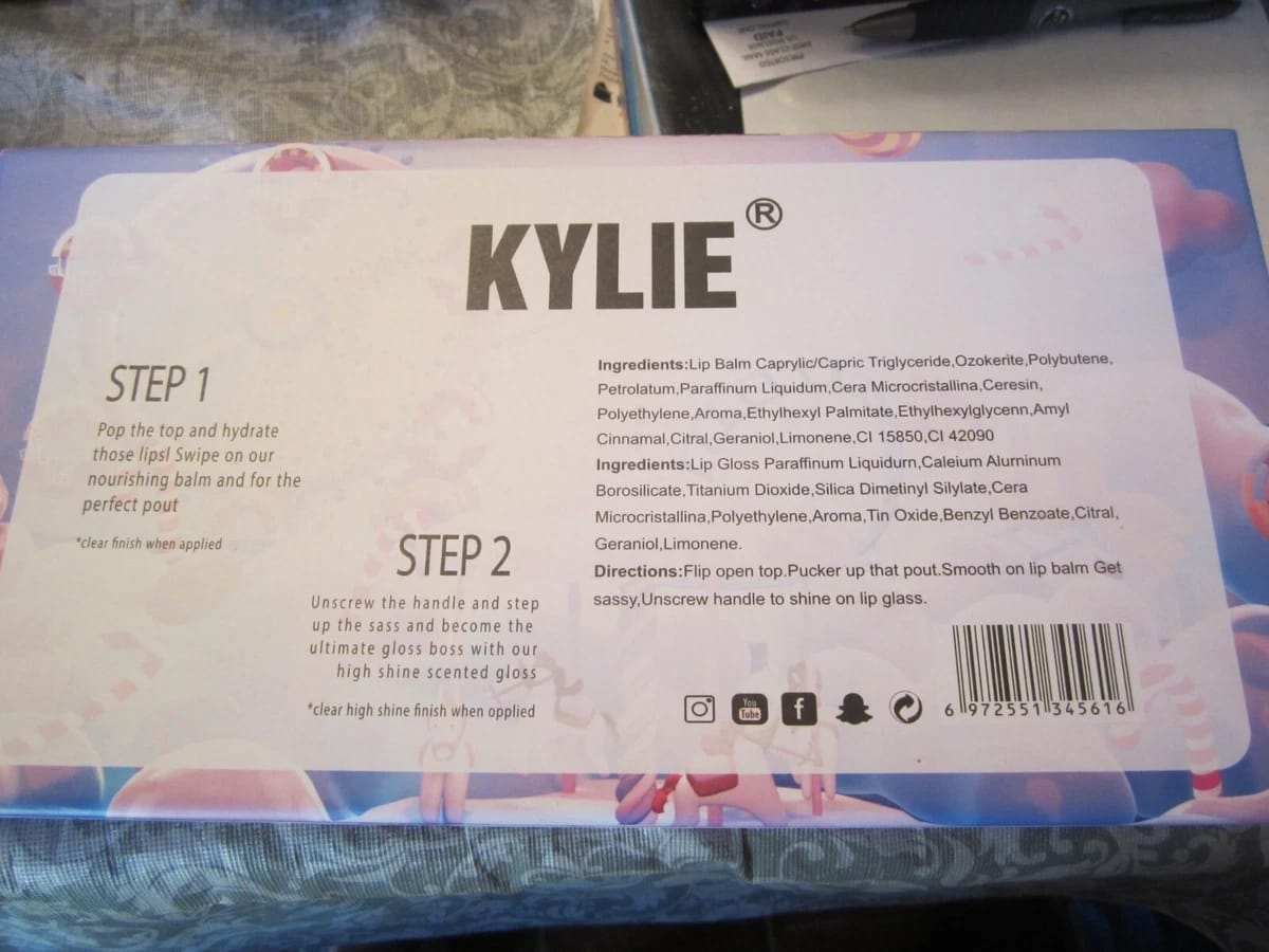 Kylie Gloss Pop Giftset
