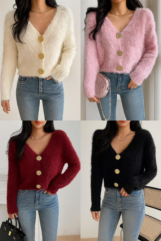 Fluffy cardigans - 5 colours