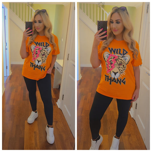 Wild Thang Top - Orange