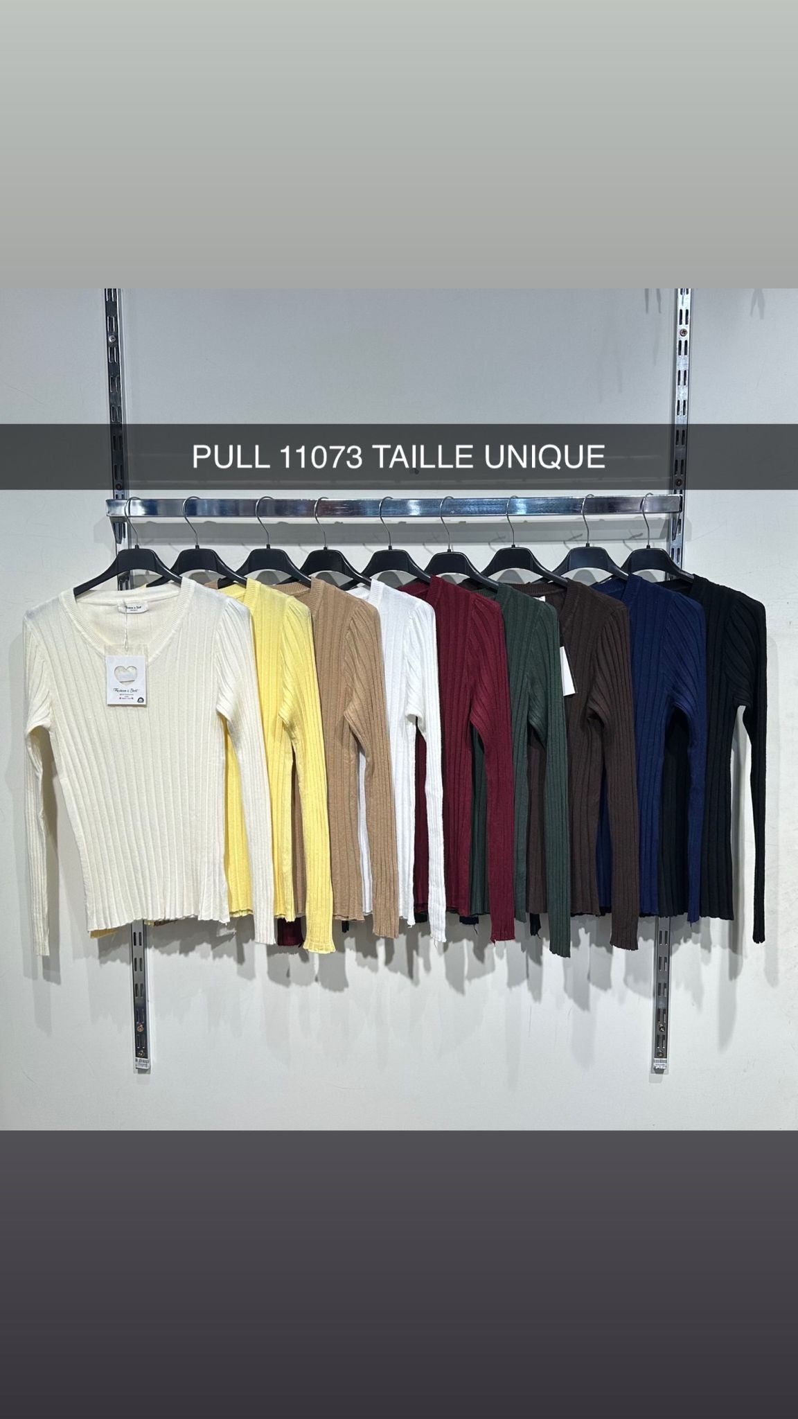 Ribbed soft knit jumpers - 9 colours