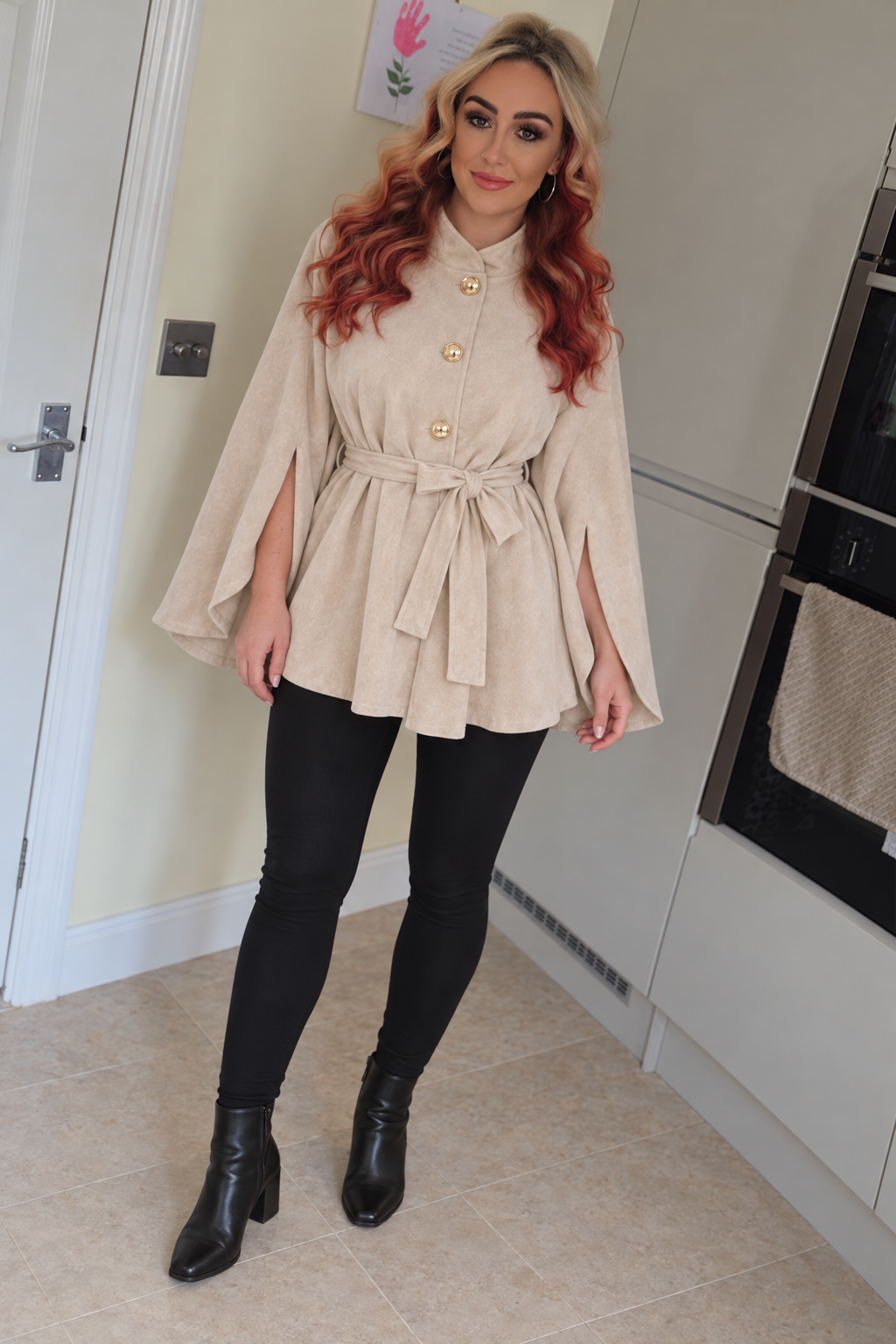 Sonia Belted Cape - 6 Colours