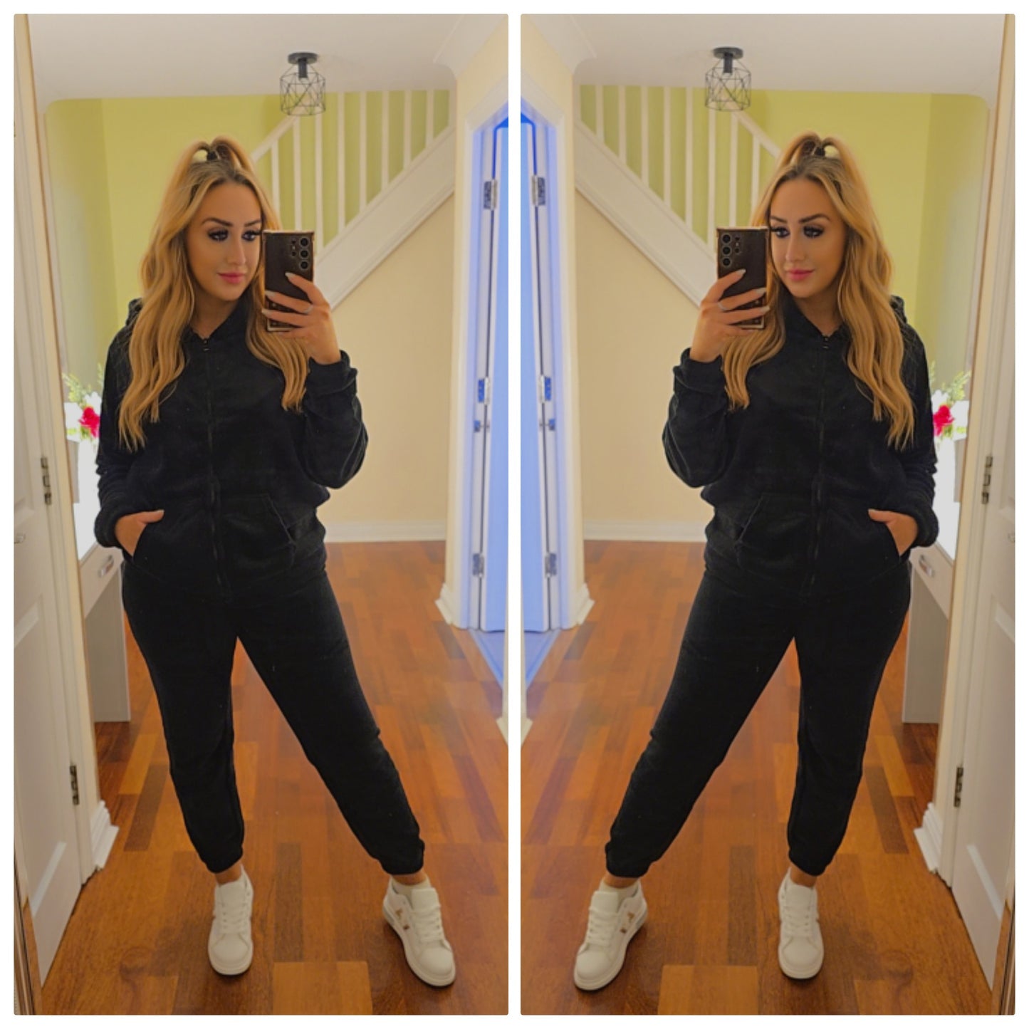 Teddy lounge suit - Black