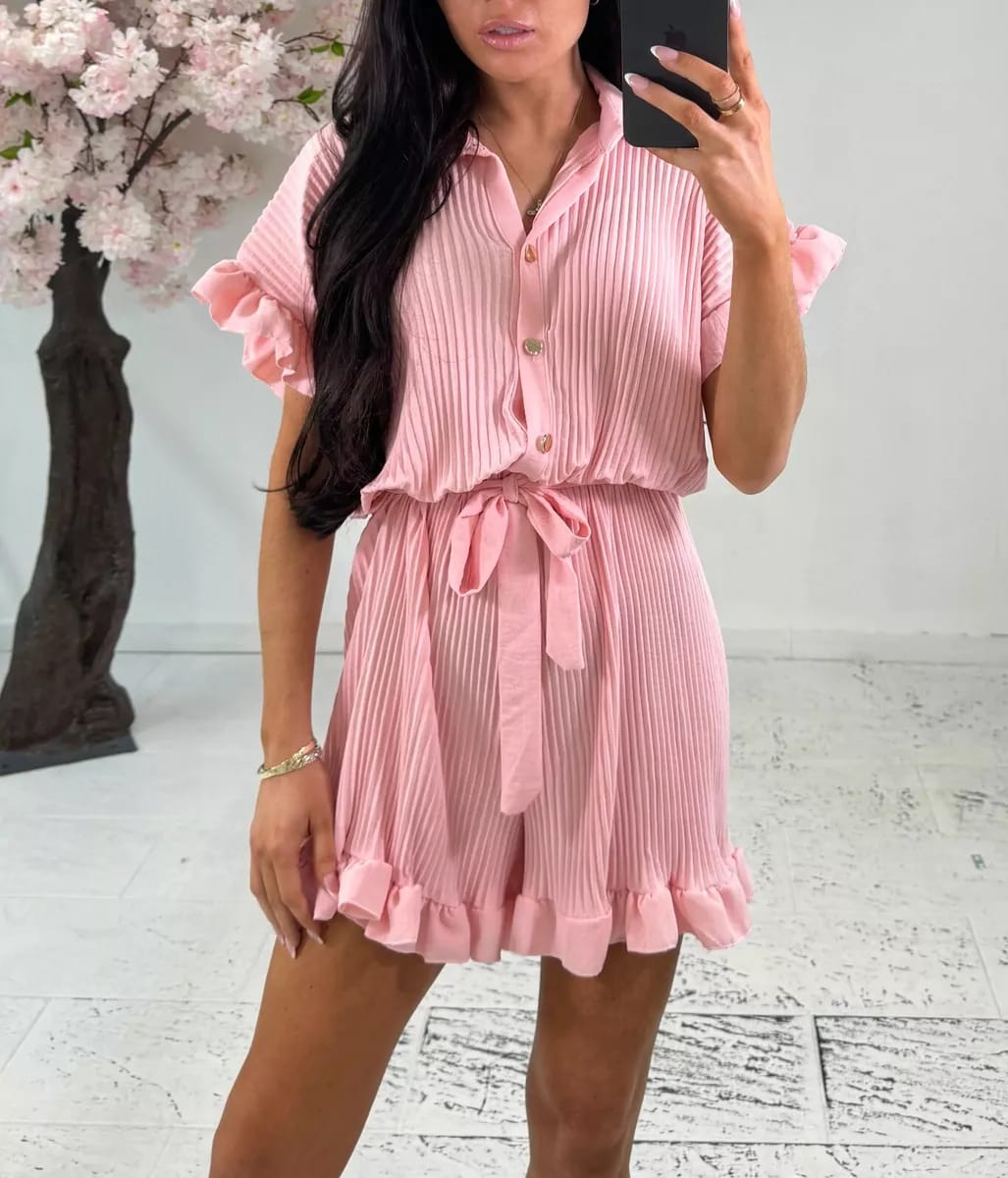 Frill playsuit - 6 Colours
