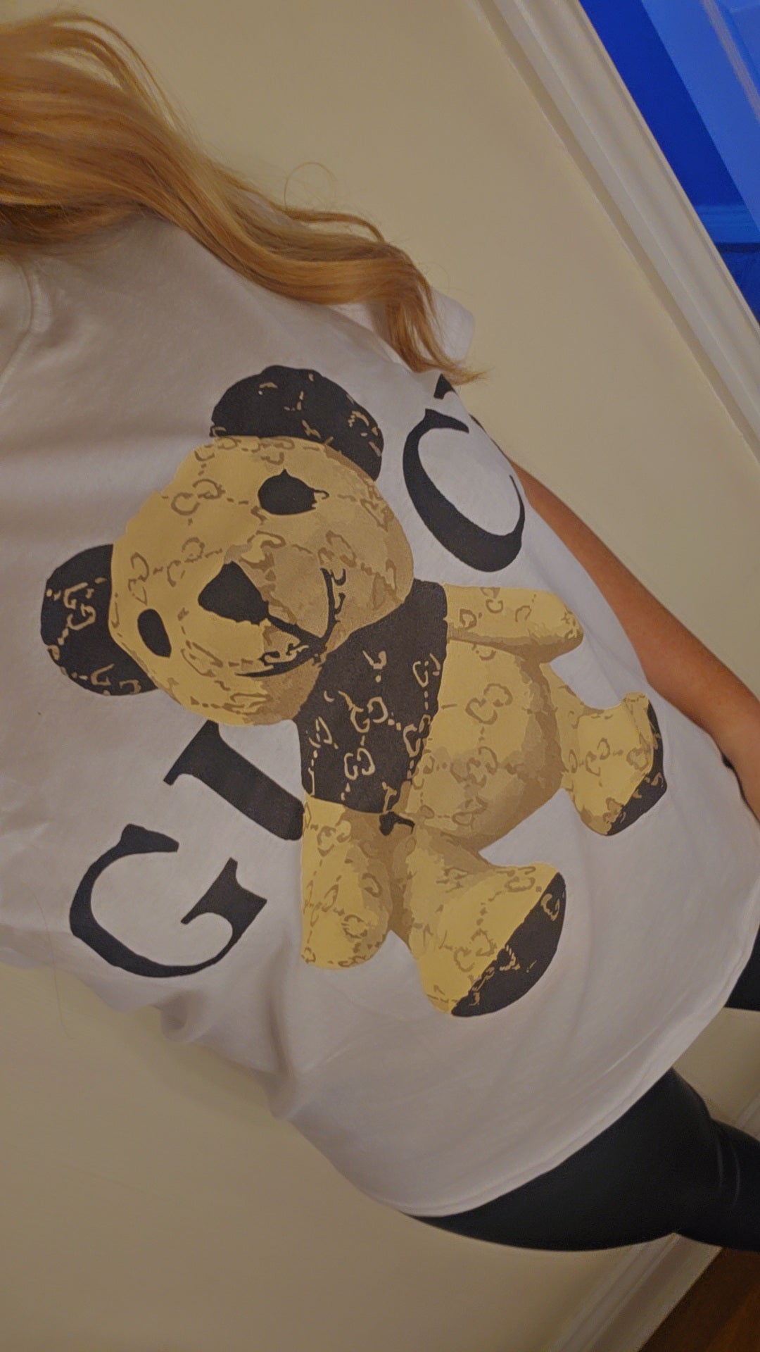 Shona Teddy T shirt - White