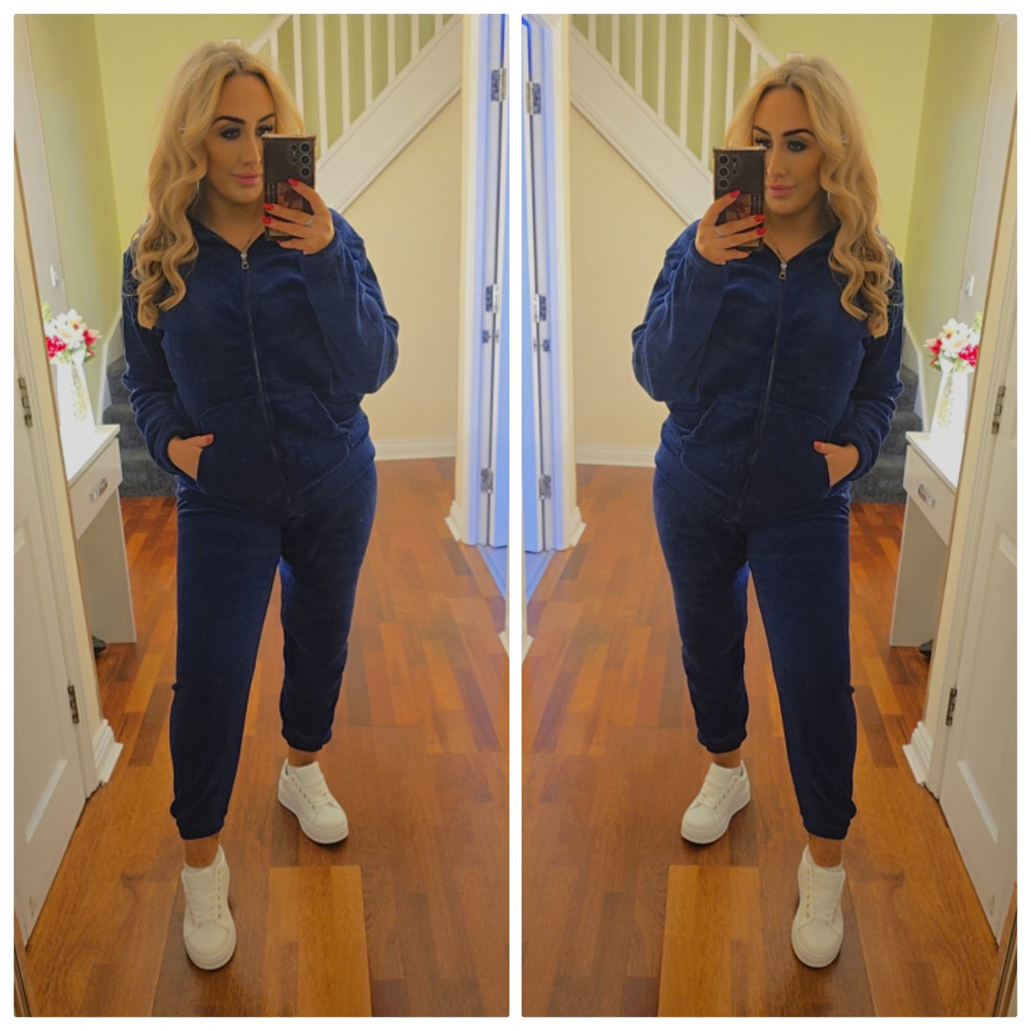 Teddy lounge suit - Navy