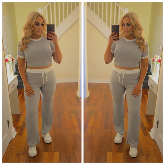 DEAL OF THE DAY Rebecca co ord set - Grey