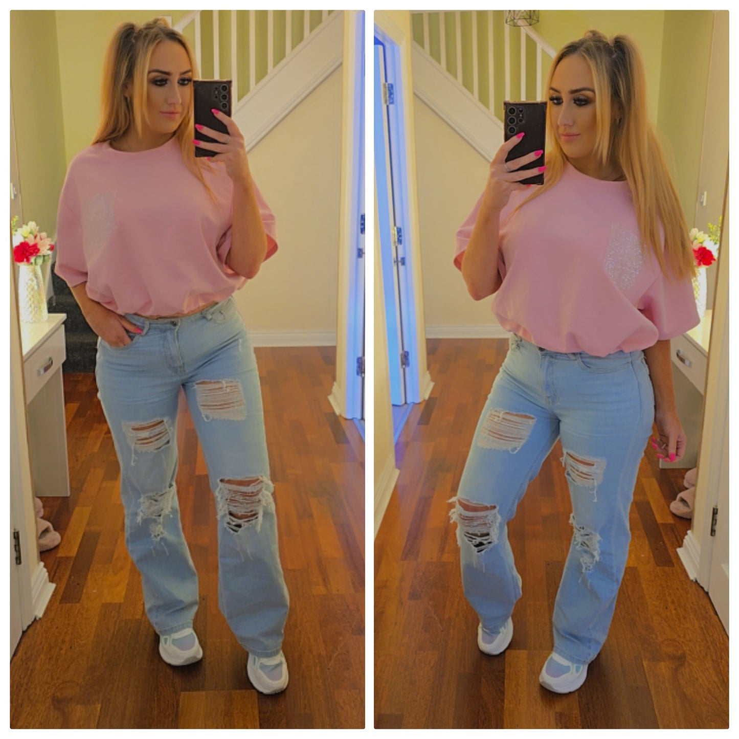 Chantelle Crop Top - Pink