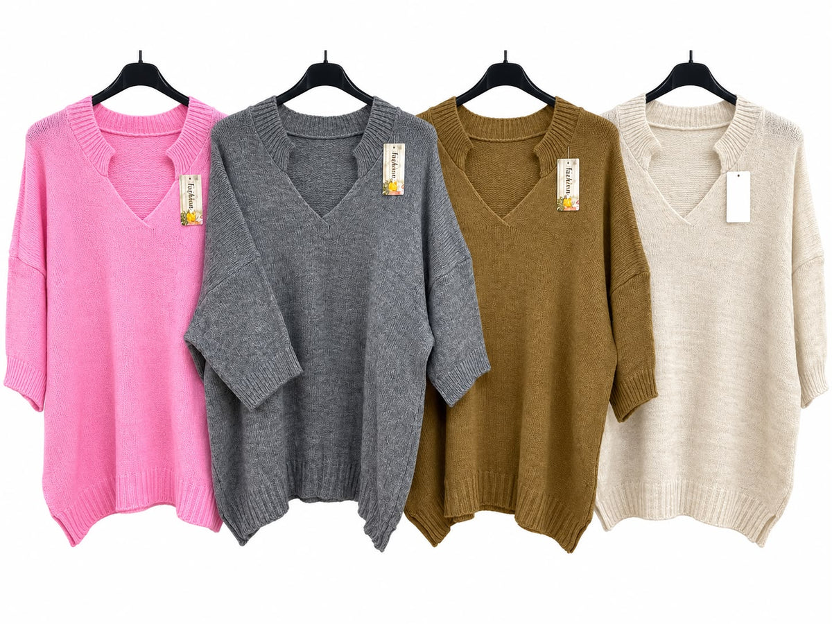 Julia Oversized Soft Knit Jumper - 9 Colours