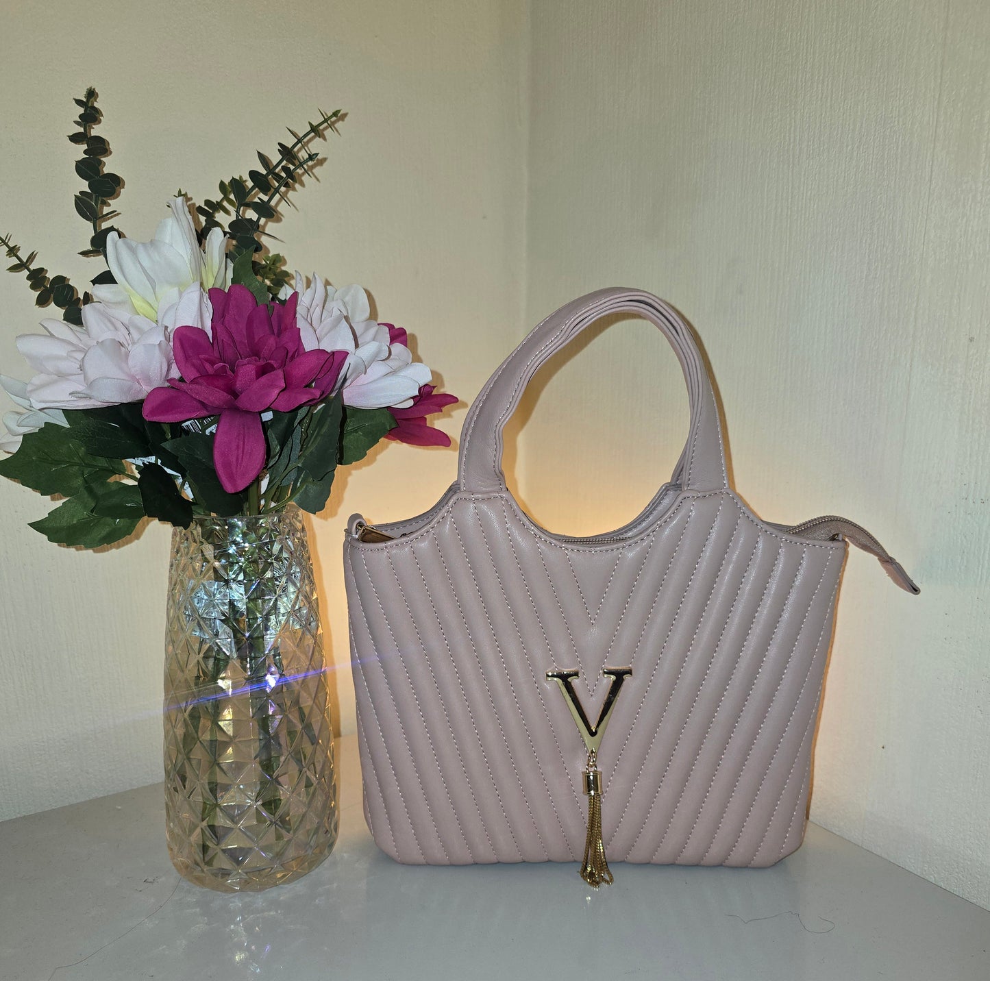 Ava Quilted Handbag - 5 Colours